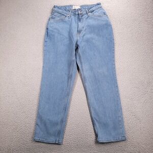 EVERLANE Jeans Size 30 Crop Straight Curvy Cheeky Organic Cotton Denim